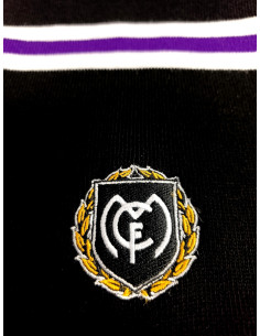 Sciarpa a righe con logo 2