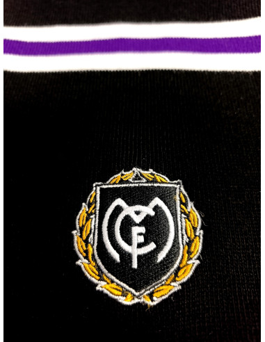 Striped Scarf with Logo