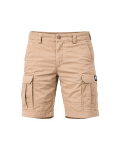 Beige cargo shorts
