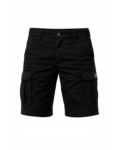 Black cargo shorts